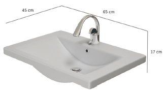 Duru Etajerli Lavabo