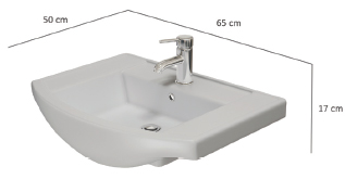 Lapis Etajerli Lavabo